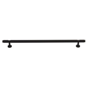 uchwyt meblowy 8996.0320.AL6 czarny mat, radełko 38,5cm