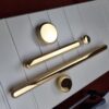 Uchwyt meblowy złoty chrom CEBI 1102.320.MP11 - obrazek 2