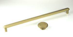 Uchwyt meblowy złoty mosiądz mat CEBI 1102.320.MP35 34cm. - obrazek 2