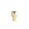 Gałka meblowa złoty połysk, chrom. Średnica 2cm. CEBI 4126.001.MP11