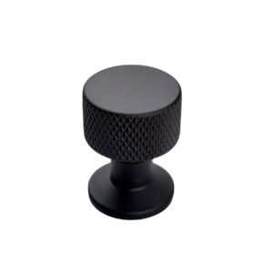 Gałka meblowa czarny mat 22mm. CEBI 4254.001.MP24