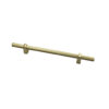 Uchwyt meblowy mosiądz złoty mat CEBI 1264.20.224.MP35 34 cm
