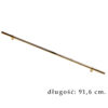 Uchwyt meblowy złoty chrom CEBI 1261.10.704.MP11 91,6 cm