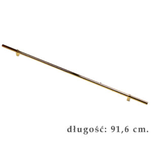 Uchwyt meblowy złoty chrom CEBI 1261.10.704.MP11 91,6 cm
