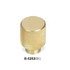 Gałka meblowa złota chrom 22mm. CEBI 4253.001.MP11