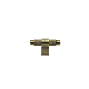 uchwyt meblowy T-bar 8772.0008.ABM złoty przyciemniony mat, radełko 6cm
