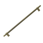 uchwyt meblowy 8772.0320.ABM złoty przyciemniony mat, radełko 38,5cm.